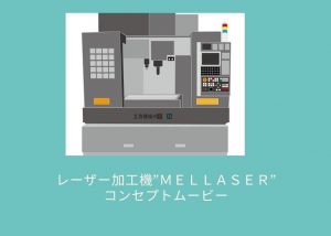 レーザー加工機”MELLASER”コンセプトムービー