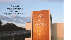 【VIDEFIT review】【GOTCHA】学生が企業の魅力を探ってみた～神奈川県・ムラノセイコー～